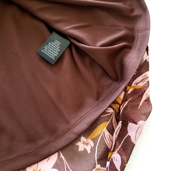 WAYF Floral-Patterned Chiffon Maxi Skirt--NWT--S - Picture 9 of 14